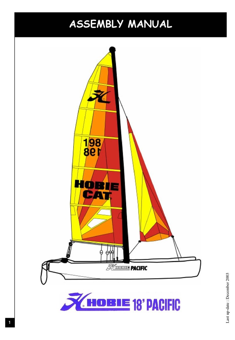 Hobie Pasific Assembly manual