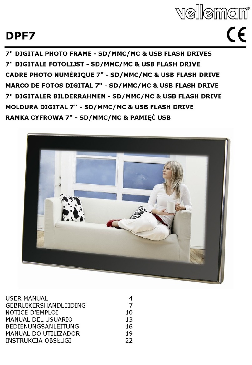 Velleman DPF7 user manual