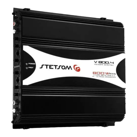 StetSom VENOM LINE V 800.4 user guide