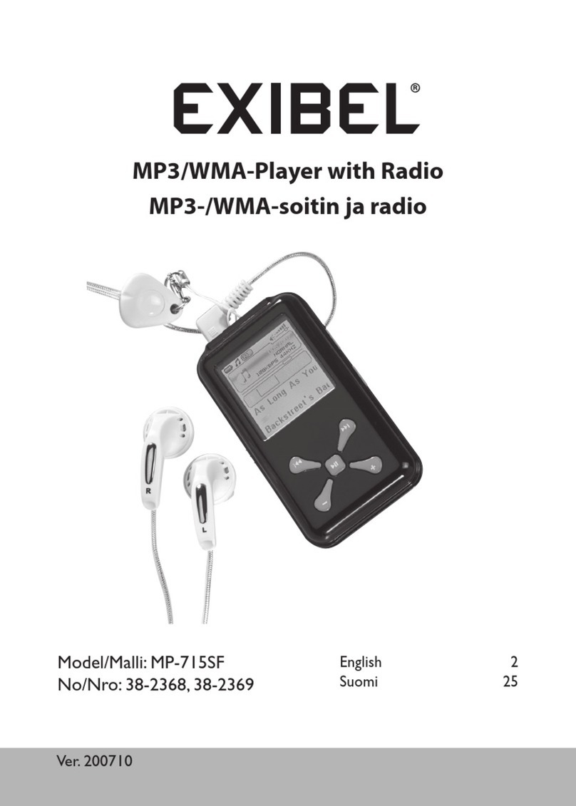 Exibel MP-715SF manual