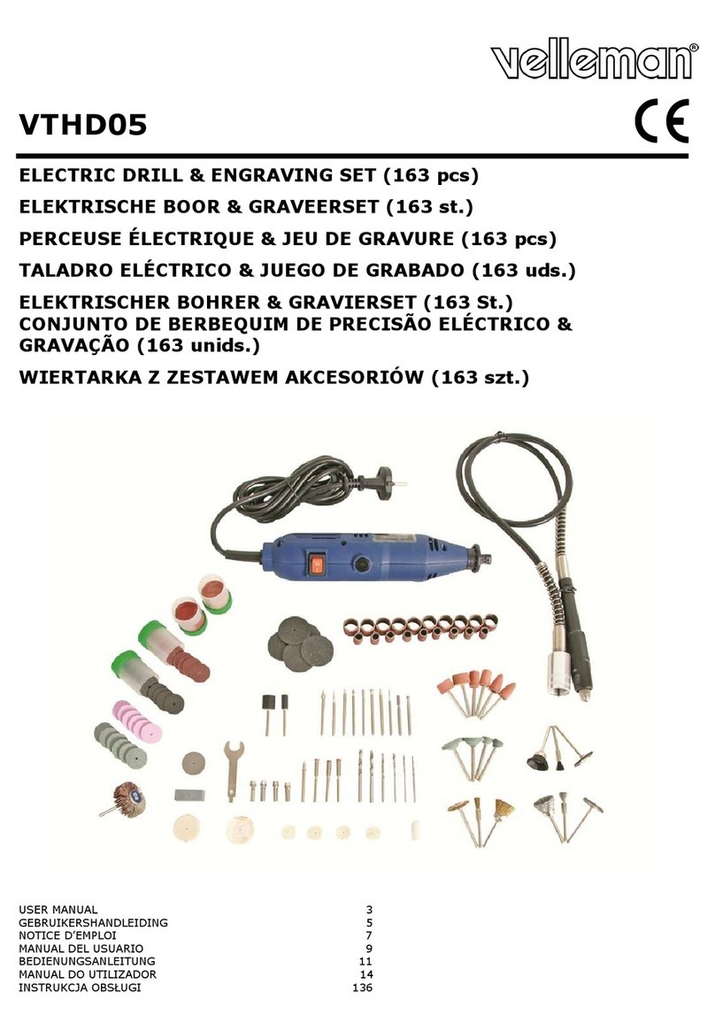 Velleman VTHD05 user manual