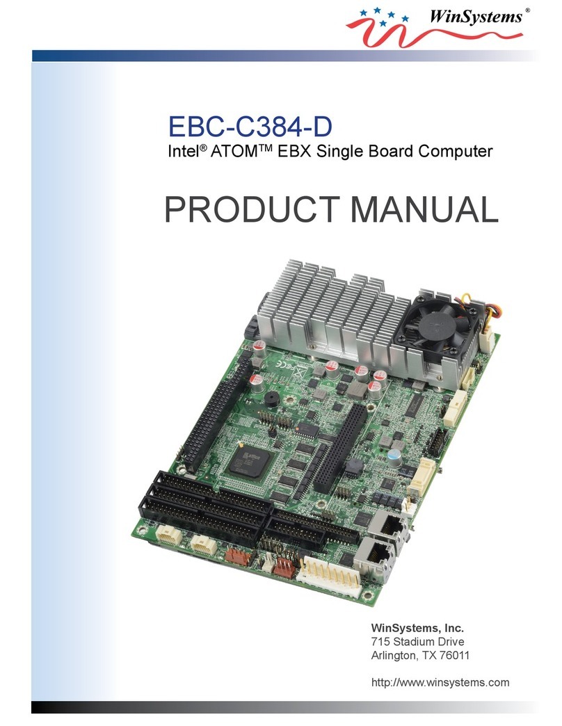 WinSystems EBC-C384-D User manual