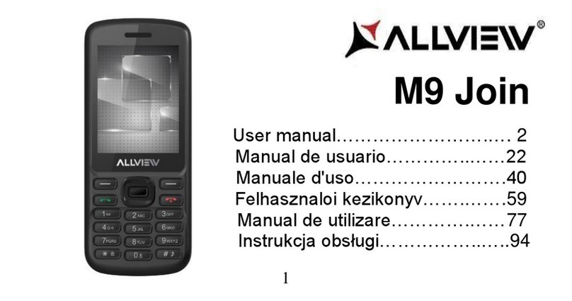 Allview M9 Join user manual