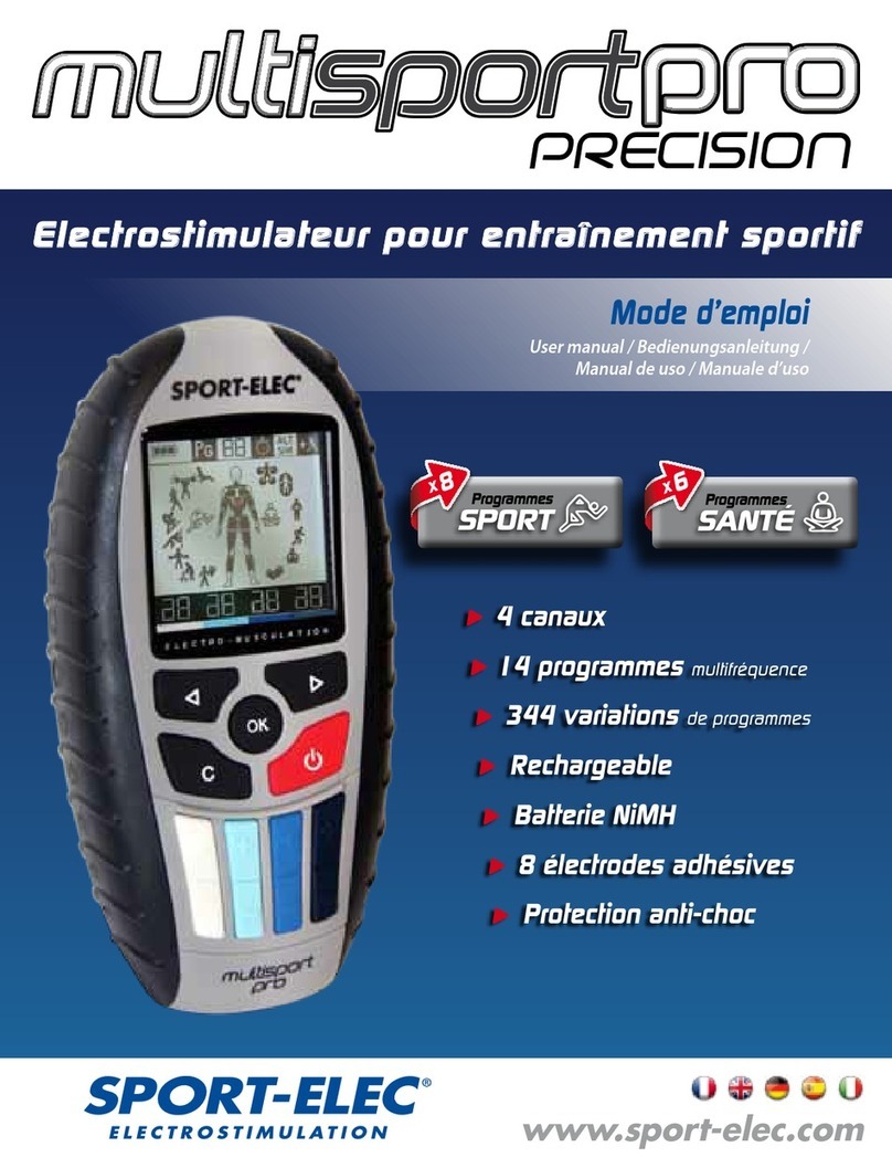 SPORT ELEC Multisport Pro user manual