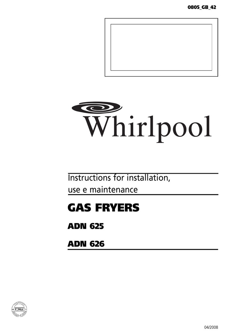 Whirlpool ADN 625 Instructions for installation, use and maintenance
