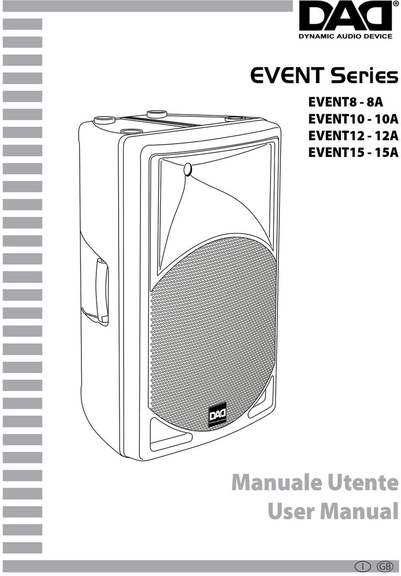 DAD EVENT8 user manual