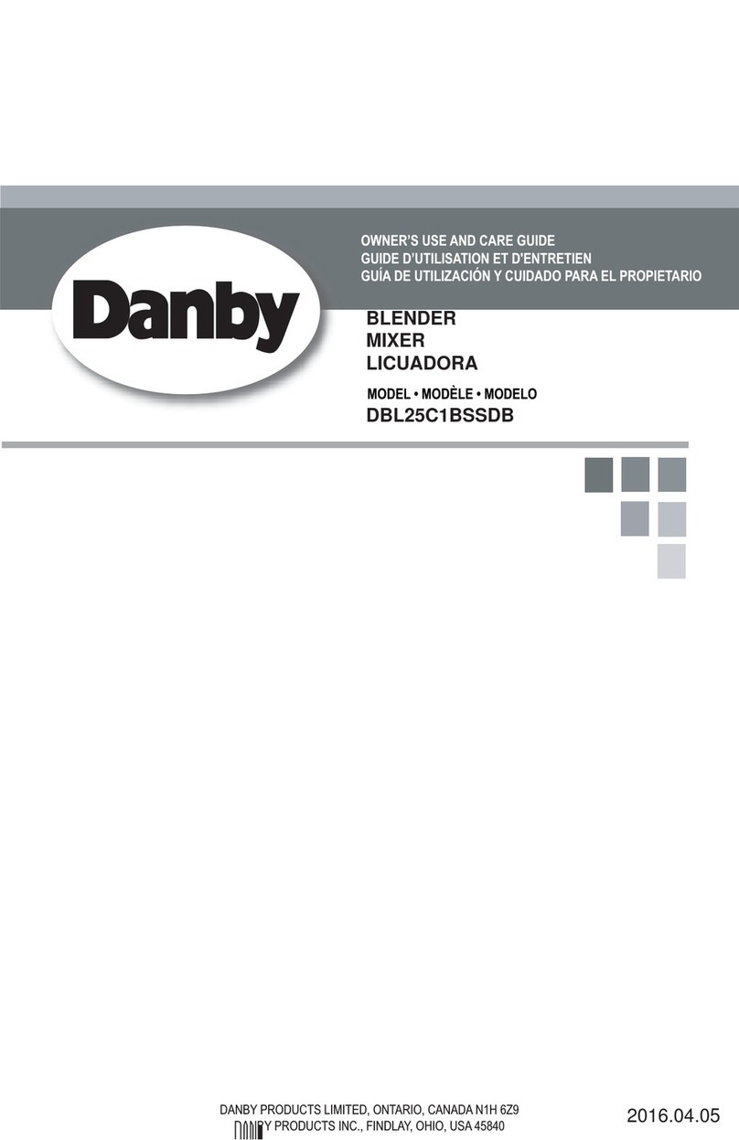 Danby DBL25C1BSSDB Assembly instructions
