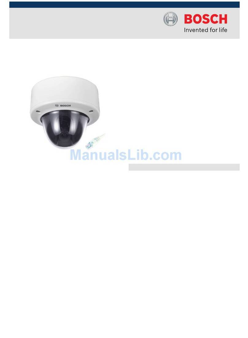 Bosch NWD-455 FlexiDome User manual