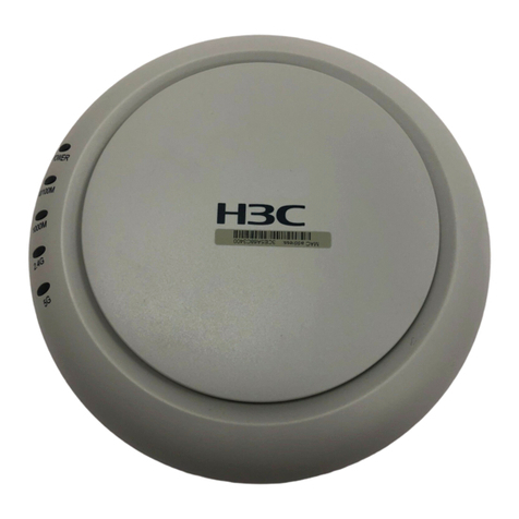 H3C WA2610-AGN User manual H3C WA2610-AGN User manual