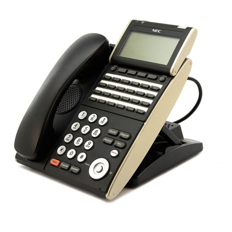 NEC UNIVERGE DT700 User manual