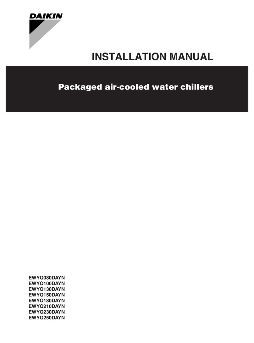 Daikin EWYQ080DAYN User manual