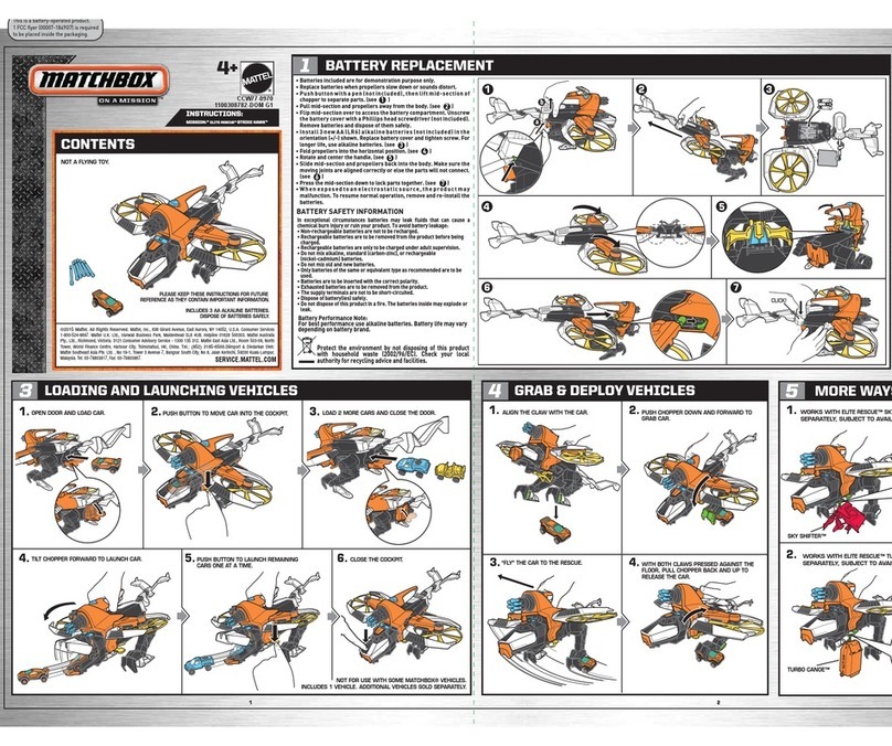 Matchbox CCW77-0970 instructions