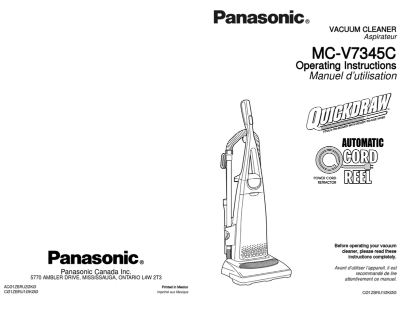 Panasonic MC-V7345C User manual Panasonic MC-V7345C User manual
