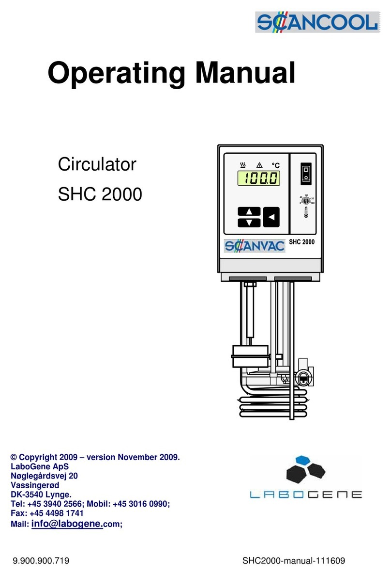 Scan Cool SHC 2000 operating manual