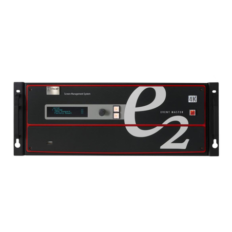Barco S3 series User manual Barco S3 series User manual