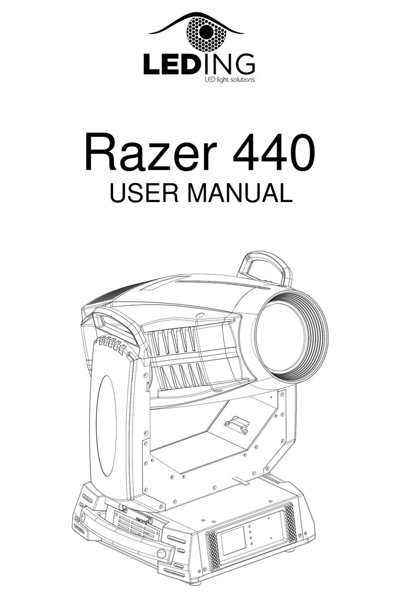 Leding Razer 440 user manual