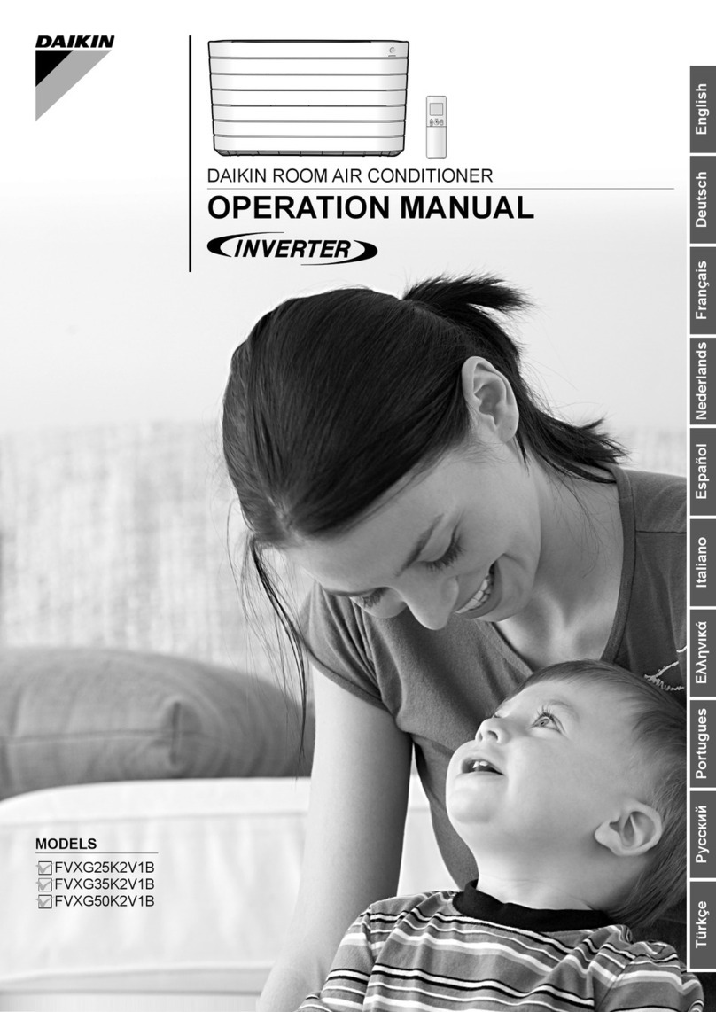 Daikin FVXG25K2V1B User manual