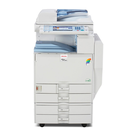 Ricoh Aficio MP C2800 operating instructions