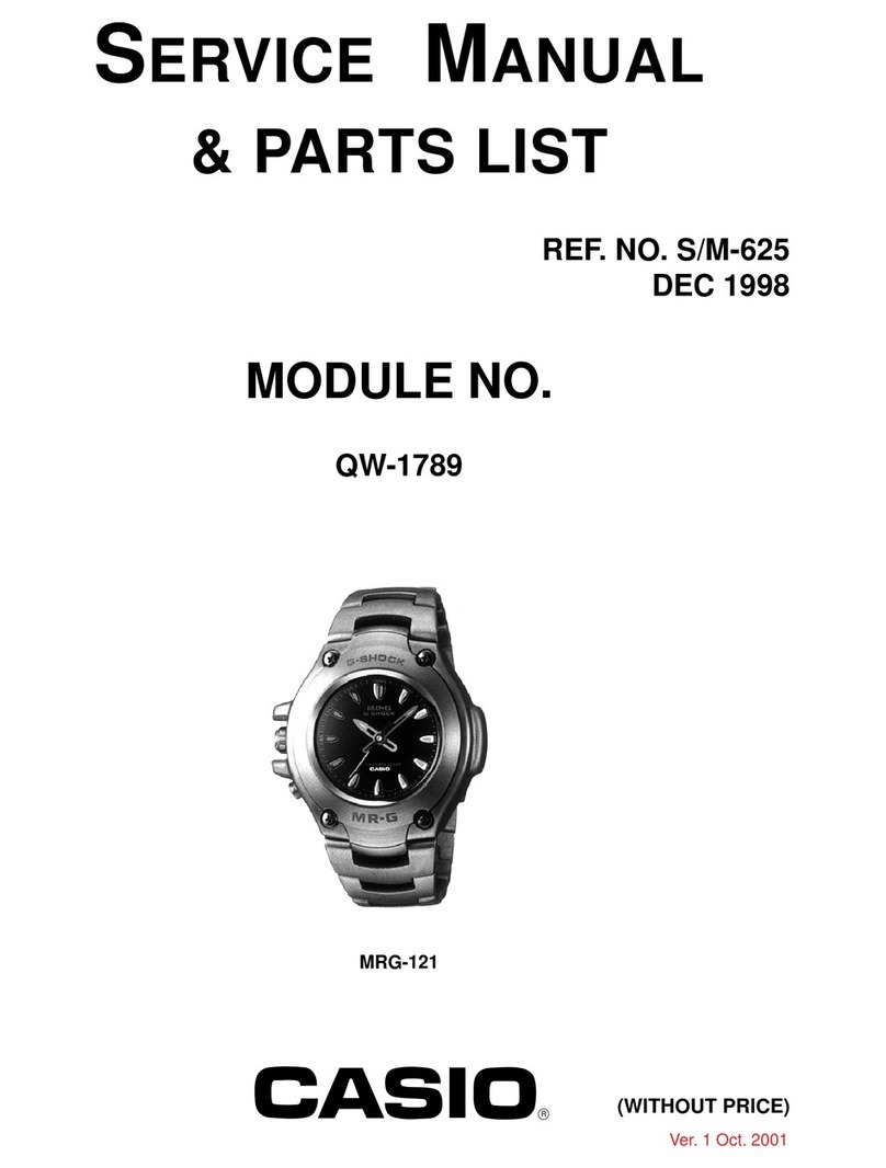Casio QW-1789 Guide