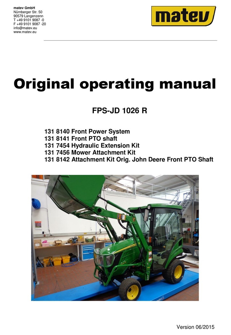 matev FPS-JD 1026 R Original operating instructions