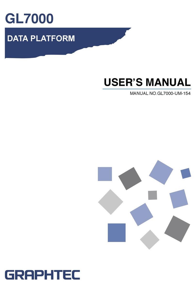 GRAPHTEC Data Platform GL7000 user manual