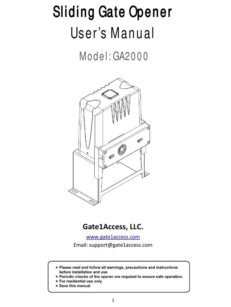 Gate1Access GA2000 user manual