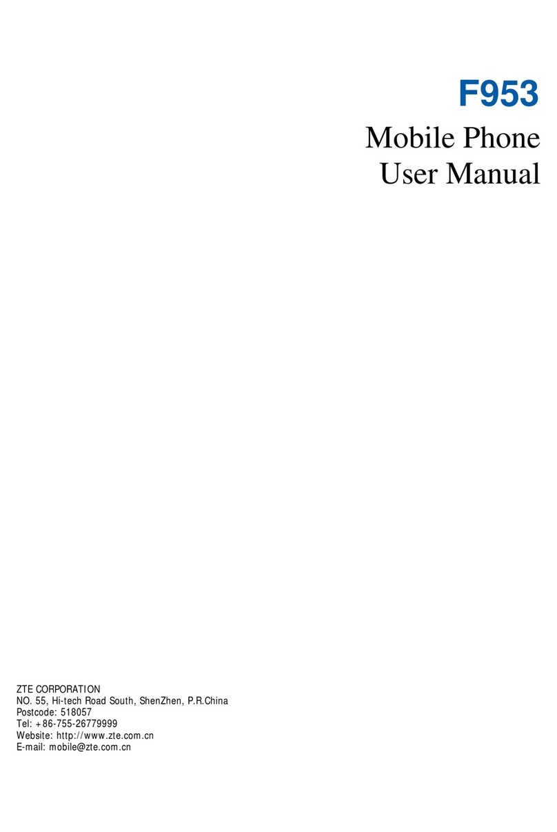 Zte F953 User manual