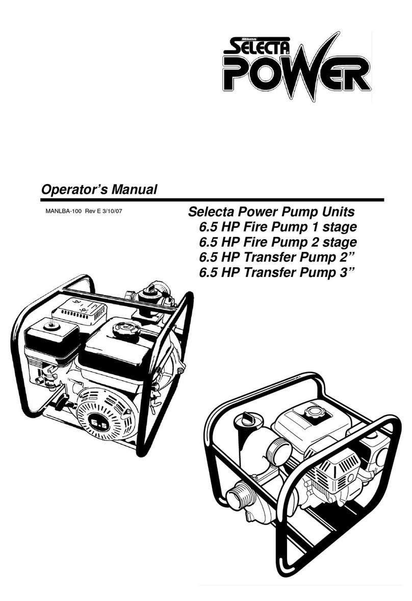 Selecta Power LBA-113 Operator's manual