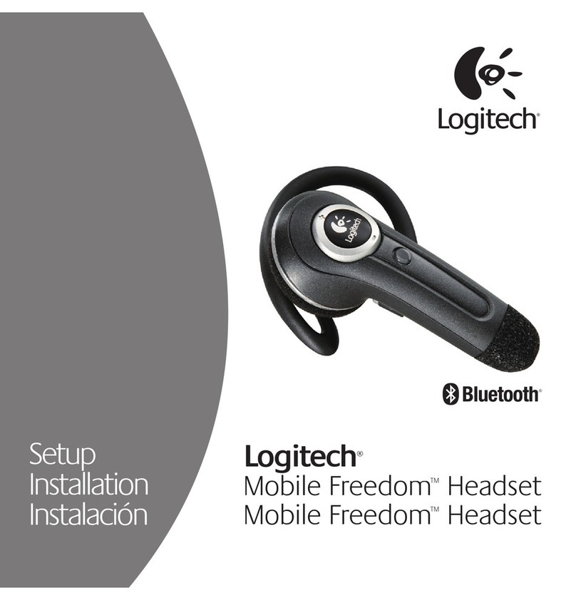 Logitech mobile freedom Operating and safety instructions