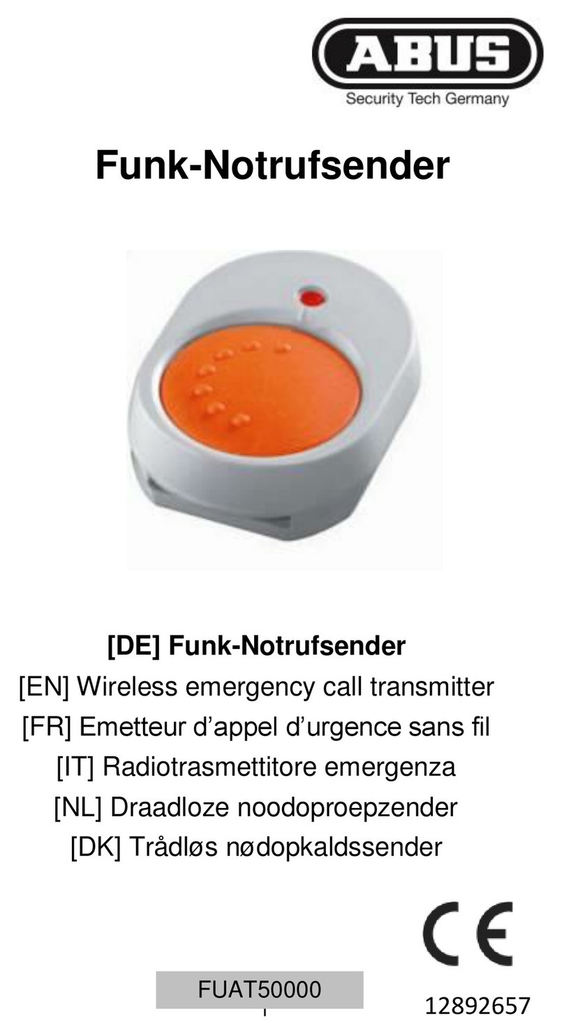 Abus Funk-Notrufsender User manual