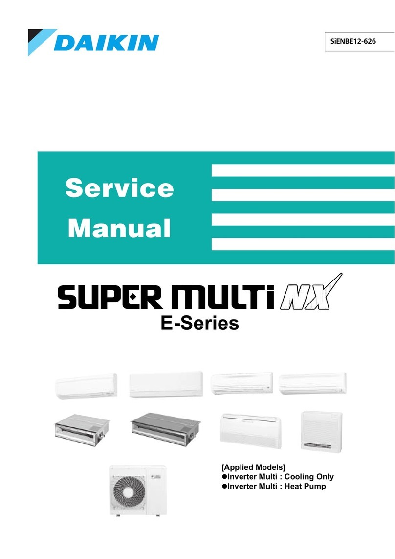 Daikin E Series User manual