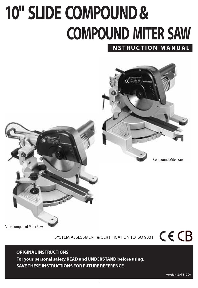 AGP Slide Compound Miter Saw instruction manual