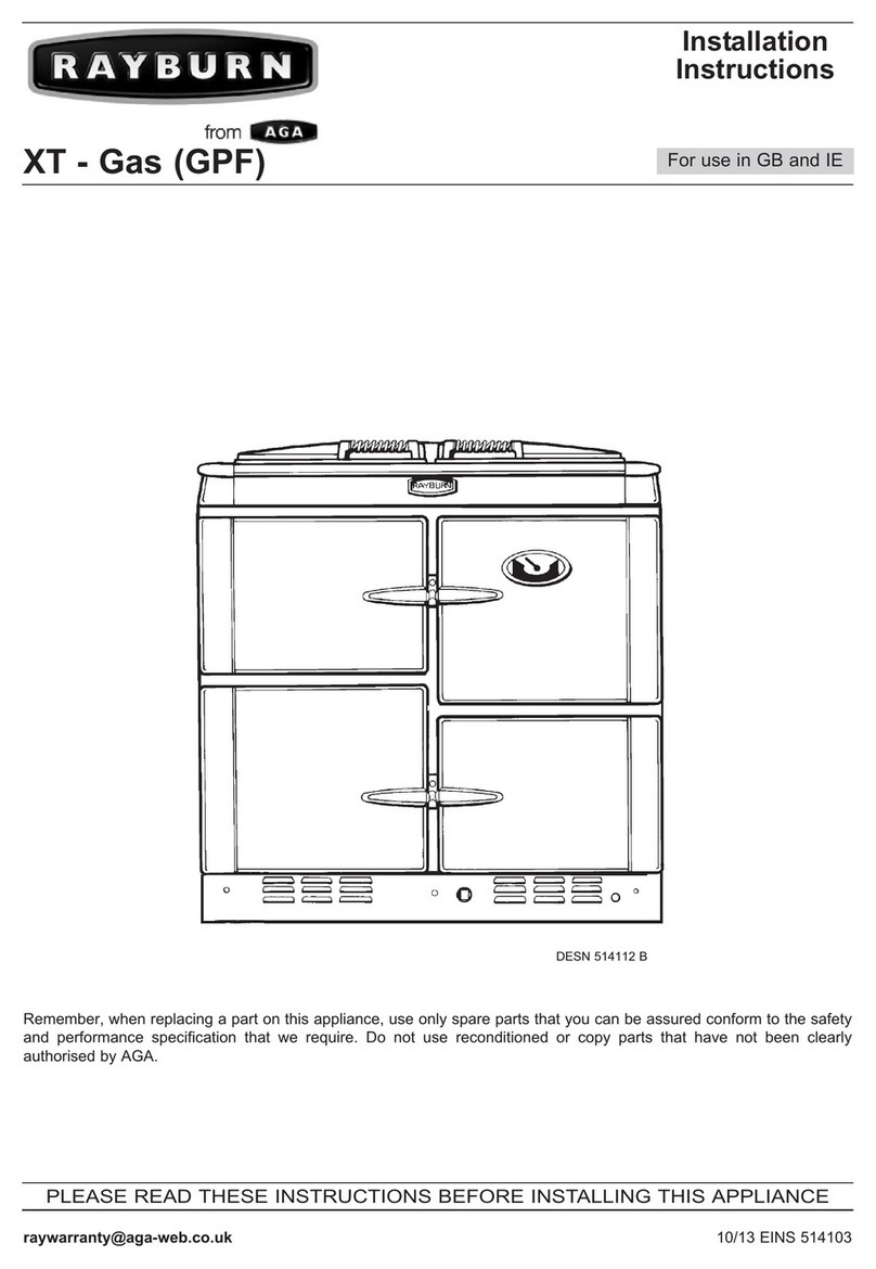 Rayburn XT User manual