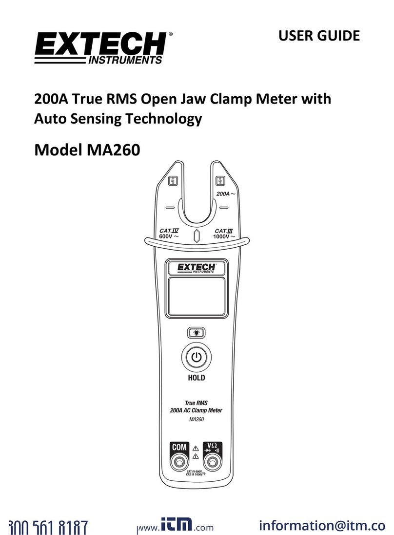 Extech Instruments MA260 User manual