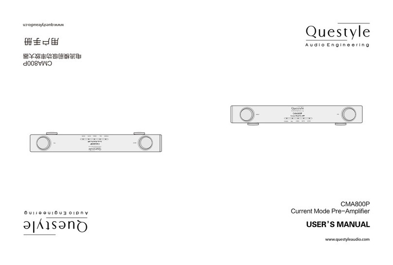 Questyle Audio CMA800P User manual
