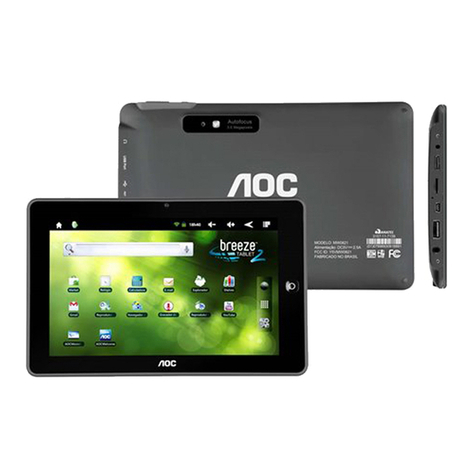 AOC MW0821 User manual
