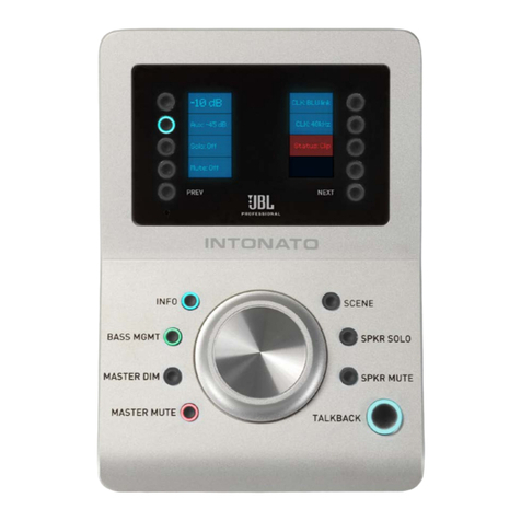 JBL intonato dc User manual