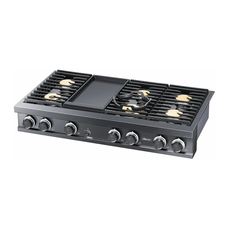Dacor DTT48M976L Series quick guide