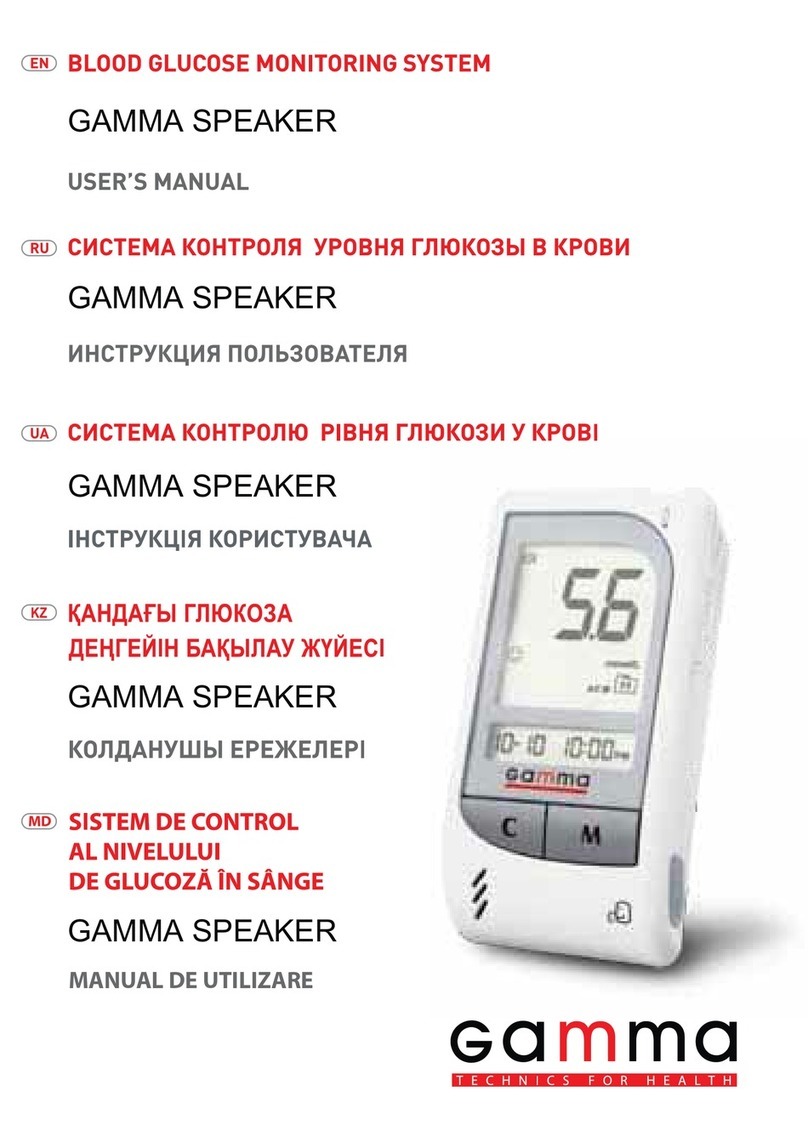 Gamma+ speaker user manual