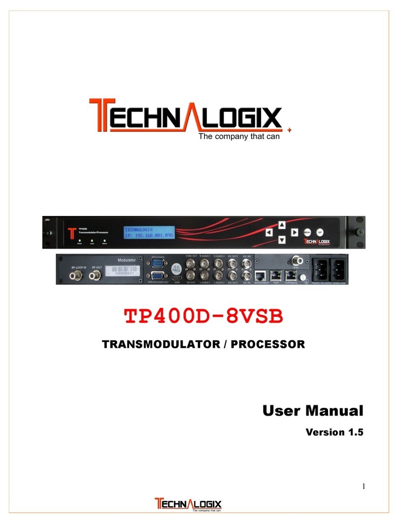 Technalogix tp400d-8vsb user manual