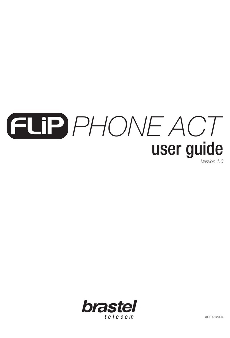 brastel Flip Phone ACT user guide
