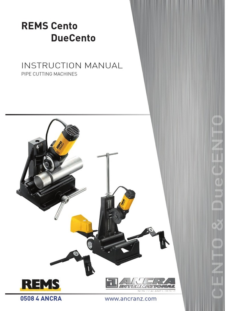REMS Cento DueCento instruction manual
