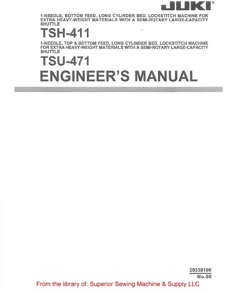 JUKI TSU-471 Engineer's manual