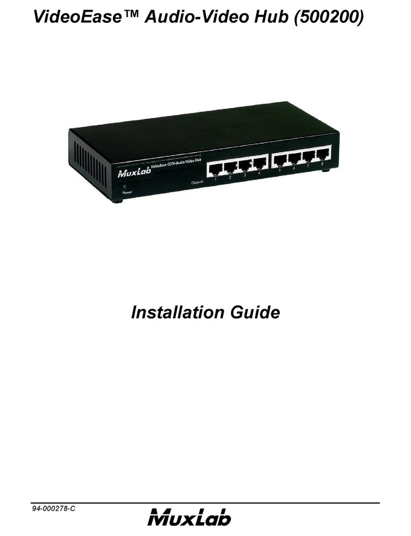 MuxLab VideoEase installation guide