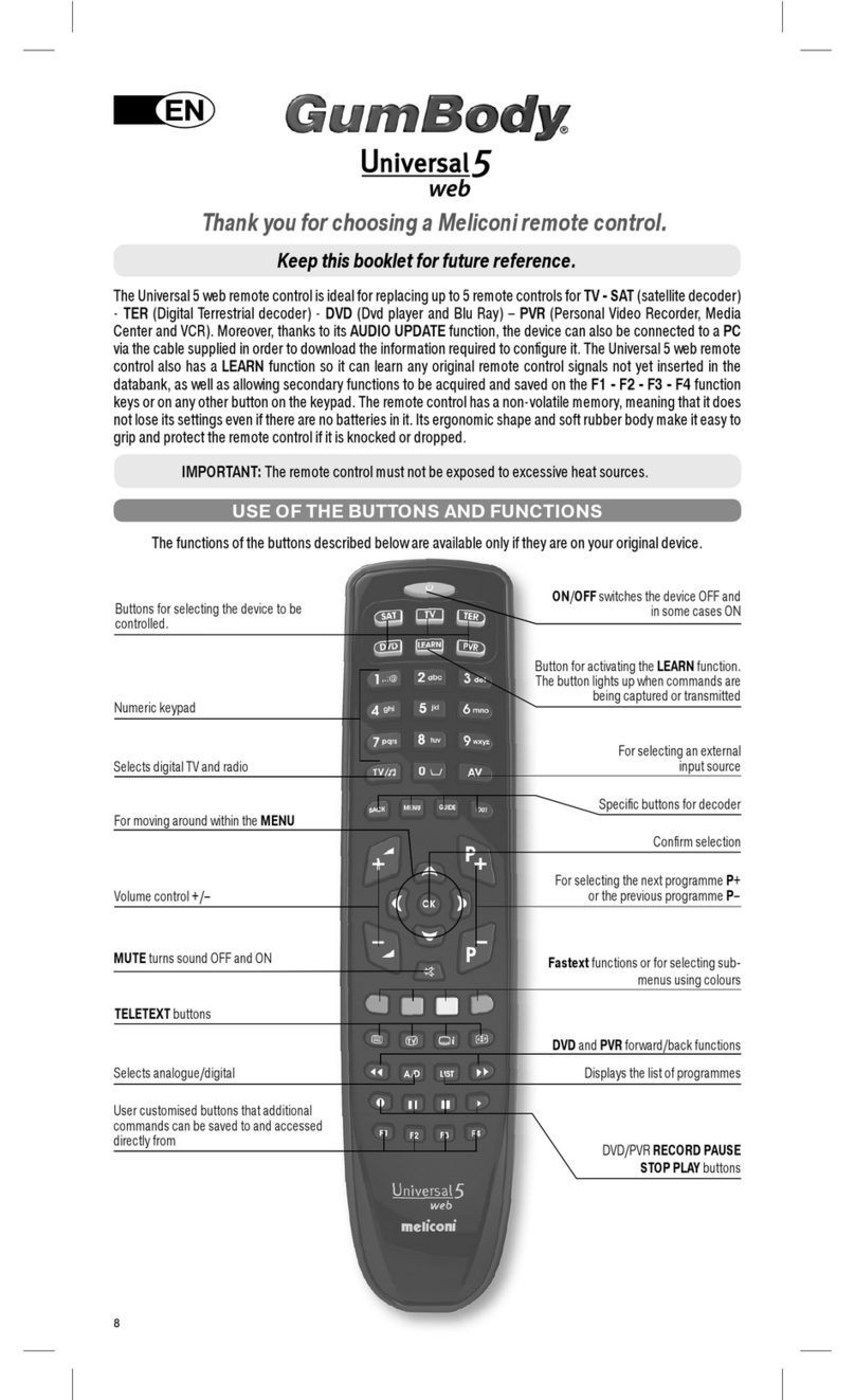 MELICONI GumBody Universal 5 web manual MELICONI GumBody Universal 5 web manual