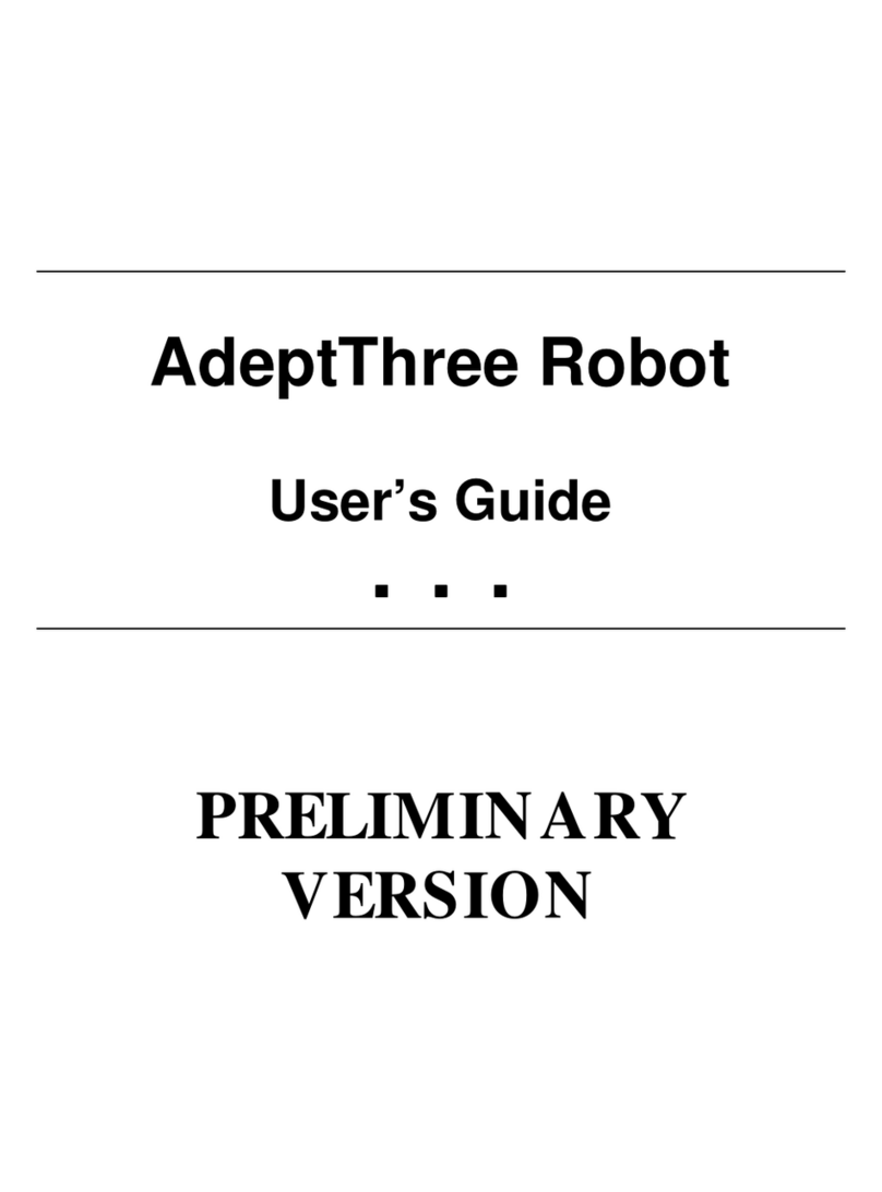 adept technology AdeptThree User manual
