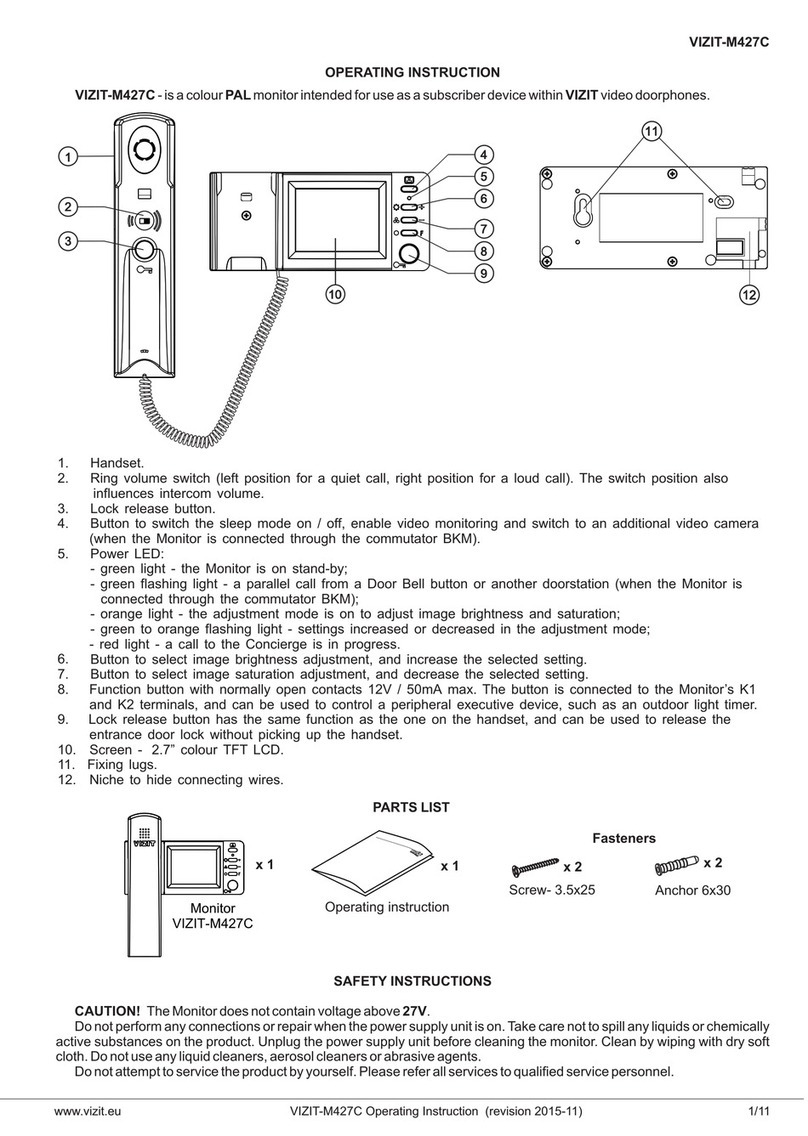 ViziT VIZIT-M427C User manual