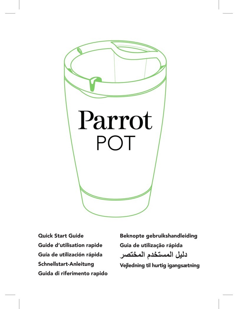 Parrot Pot User manual