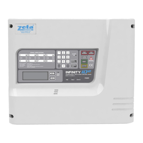 Zeta Alarm Systems INFINITY ID2 installation manual