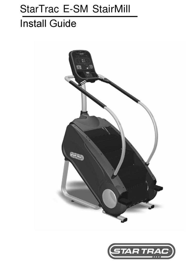 Star Trac e-sm stairmill User manual